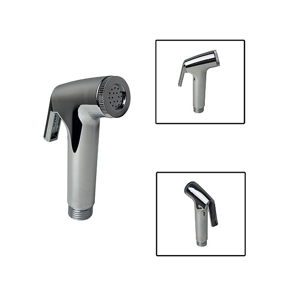 Gatilho Ducha Higiênica Chuveirinho Metal Cromado 1/2"