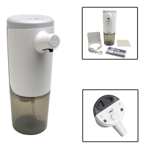 Saboneteira Dispenser Automática 450ml Sensor Pilha Luatek