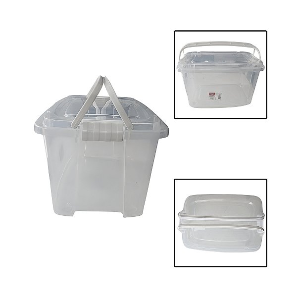 Caixa 6,2L Com Alça Trava Gran Box Alta