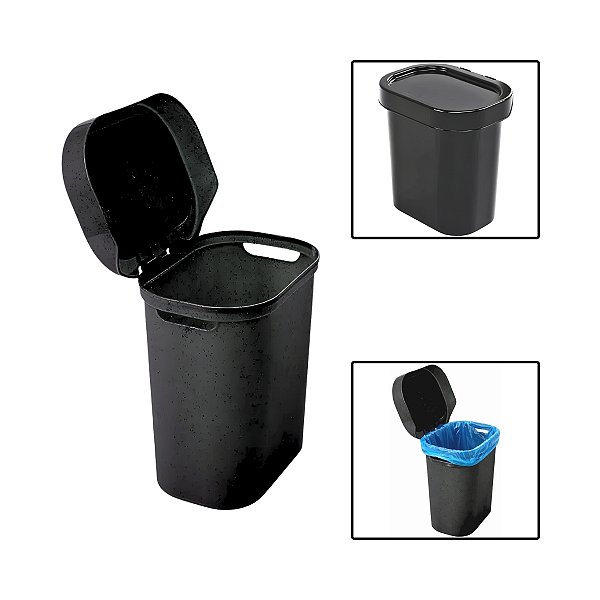 Lixeira Compacta Pia Bancada 2,5L