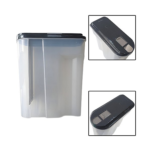 Porta Sabão em Pó com Dosador Econômico 1,8kg Plasútil