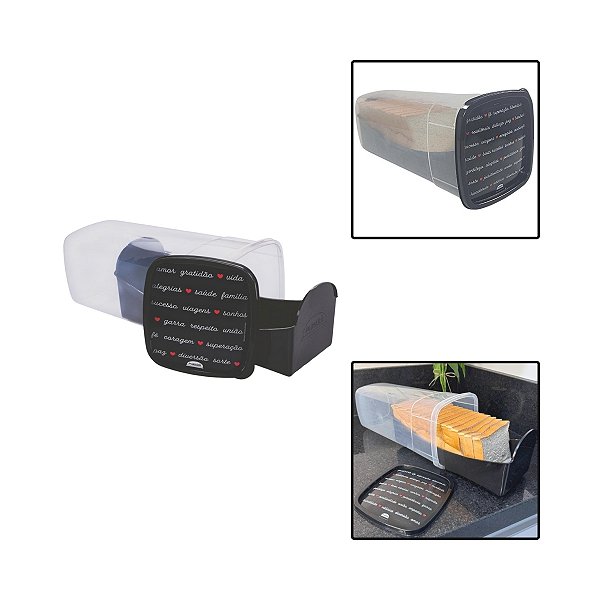 Porta Pão De Forma Café Da Manhã