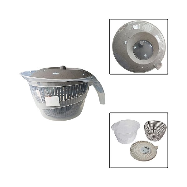 Secador de Salada Centrífuga 4L