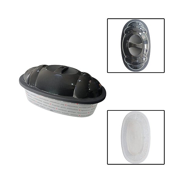 Serve Porta Pão Caseiro Tampa Grande