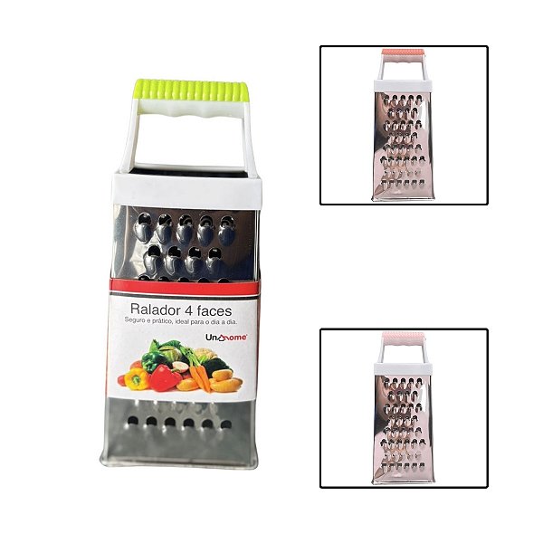 Ralador de Cozinha 4 Faces Cores Sortidas