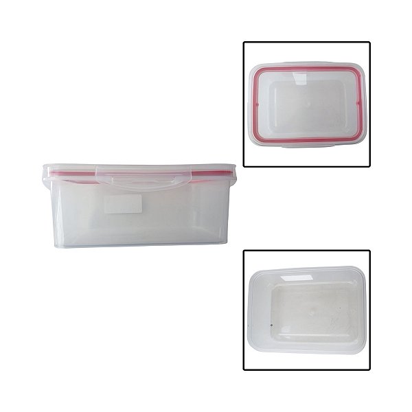 Porta Mantimento Trava Mais Hermético 2,6L