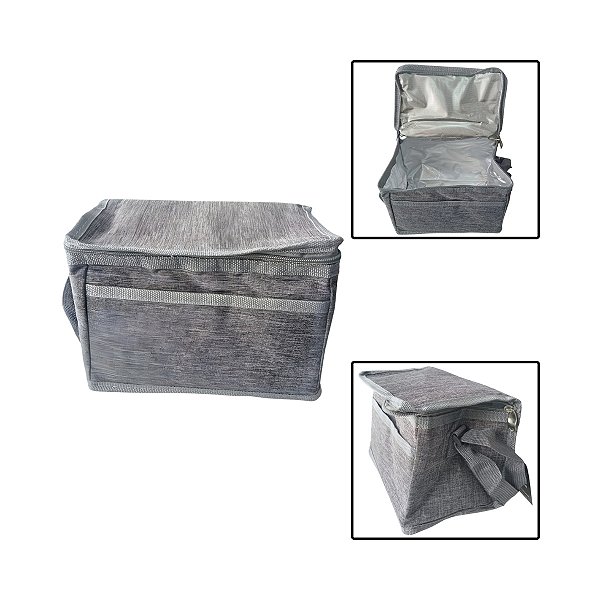 Porta Marmita Cinza 3 Litros