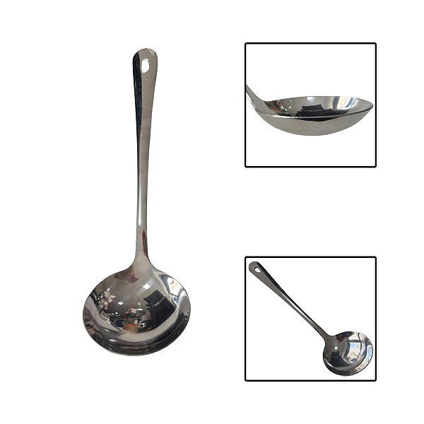 Concha de Inox Linha Gourmet