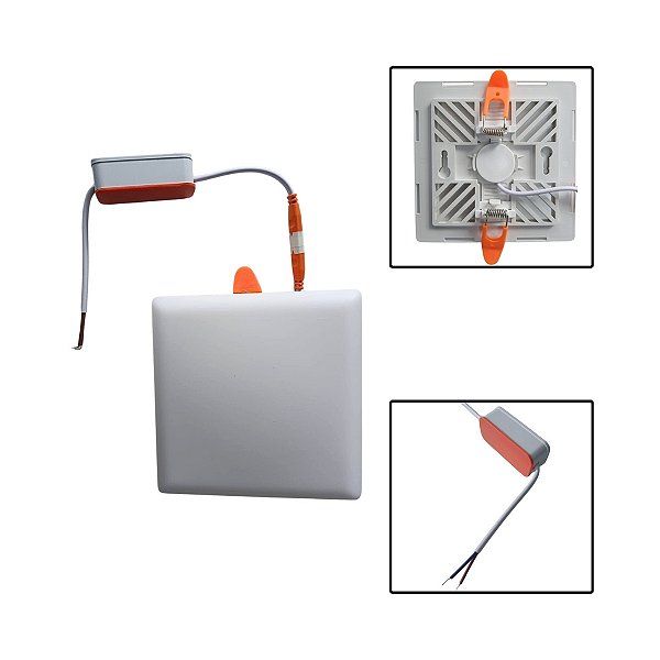 Painel Infinity 18W 4000K Quadrado IP20 Bivolt