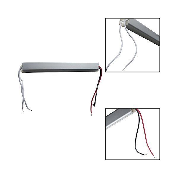 Driver Slim 2A 12V até 24W Entrada Bivolt IP20