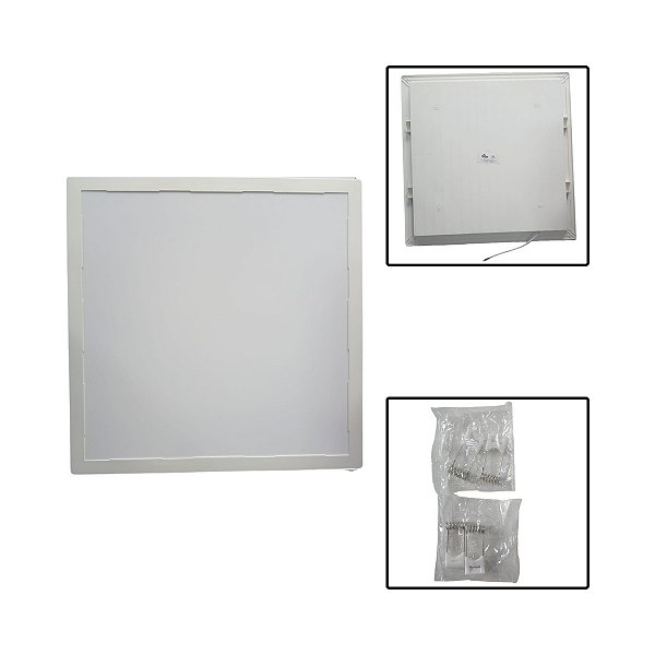 Painel Led Embutir Quadrado 32W 39,3 X 39,3 Luz Branca Fria
