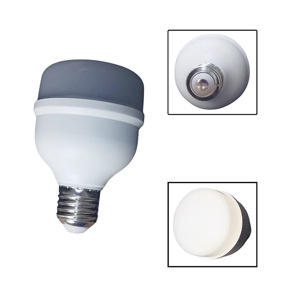 Lâmpada Led Branca Fria 30W Bivolt Bulbo T Base E27