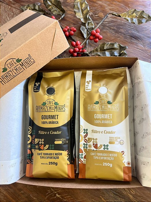 Kit Café Gourmet Torrado e Moído 250g Torra 6.0 + Café Gourmet Torrado e Moído 250g Torra 7.5