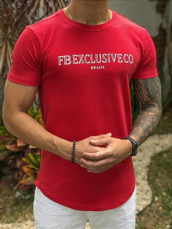 Camiseta FB Exclusive Co. Vermelha