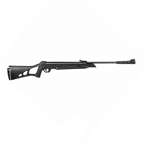 CARABINA DE PRESSÃO CBC NITRO-SIX 6.0MM OXIDADA (PRETA)