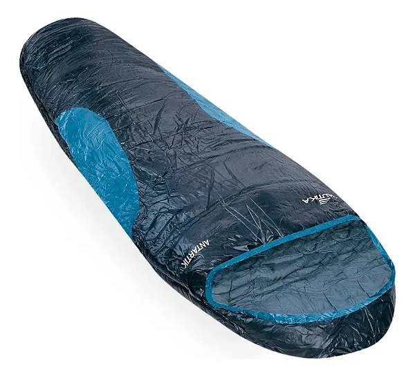 SACO DORMIR ANTARTIK -7C A 3C PRETO E AZUL