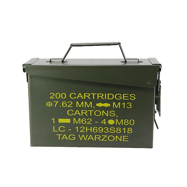 CAIXA METAL AMMO BOX