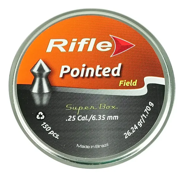 CHUMBO CAL. 6.35 MM RIFLE POINTED C/150 UNI