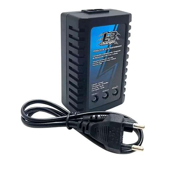 CARREGADOR BATERIA LEAO L3 ORIGINAL LIPO 2S/3S