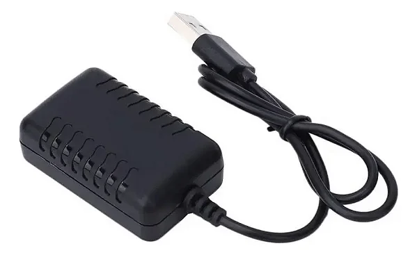 CARREGADOR DE BATERIA LEAO L3-USB 2A LIPO 3S 11.1V AIRSOFT