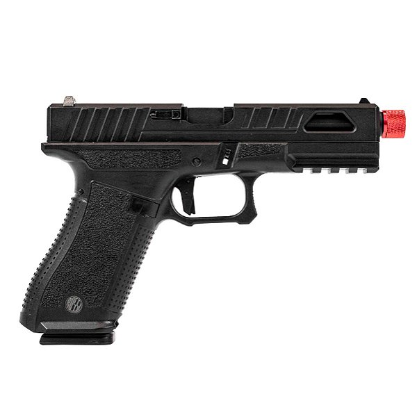 PISTOLA ROSSI R17 CUSTOM GREEN GAS BLOWBACK 6,0MM GBB AIRSOFT
