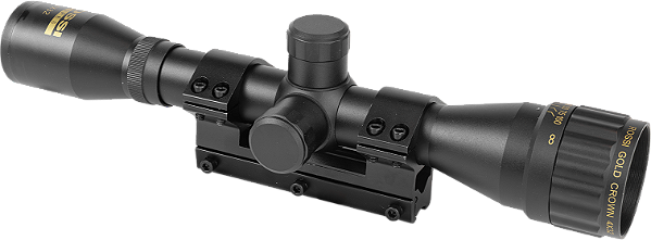 LUNETA ROSSI GOLD CROWN 4X32 MOUNT UNICO ALTO 3/8