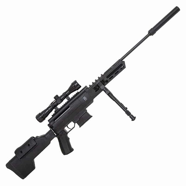 CARABINA PRESSAO BLACK OPS 5,5MM GAS RAM
