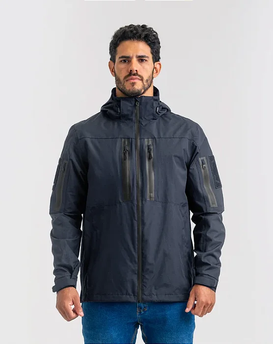 JAQUETA TÁTICA INVICTUS RAIN 3.O MASCULINA AZUL