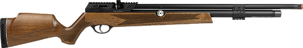 CARABINA PRESSAO PCP ROSSI RAPTOR MADEIRA VR CAL 5.5MM CB1183