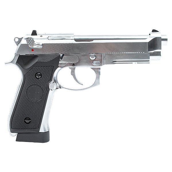 PISTOLA PRESSAO ROSSI M92 SILVER CO2 4,5MM