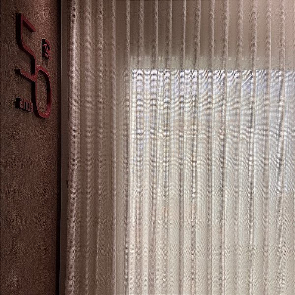 CORTINA WAVE - SEM FORRO