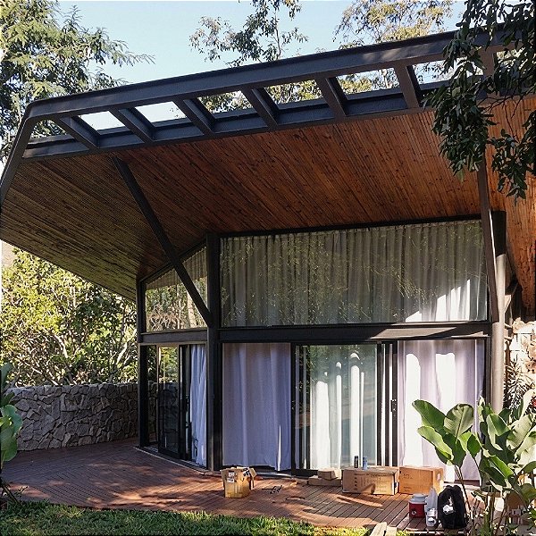 CORTINA SOB MEDIDA PARA CABANAS E POUSADAS