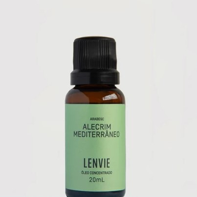 ÓLEO CONCENTRADO ALECRIM MEDITERRÂNEO LENVIE - 20ML