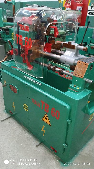 Torno Automático TB60 Pinola Traub - Desempenho Superior e Precisão!