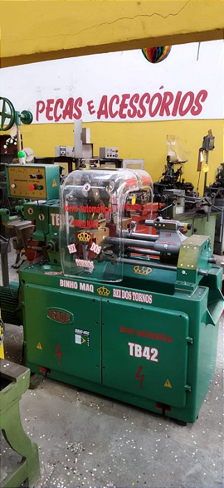 Torno Automático TB42 Pinola Traub - Desempenho e Precisão!