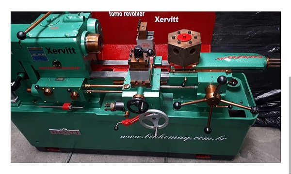 Torno Semi Automatico Xervitt 2" - Desempenho e Precisão