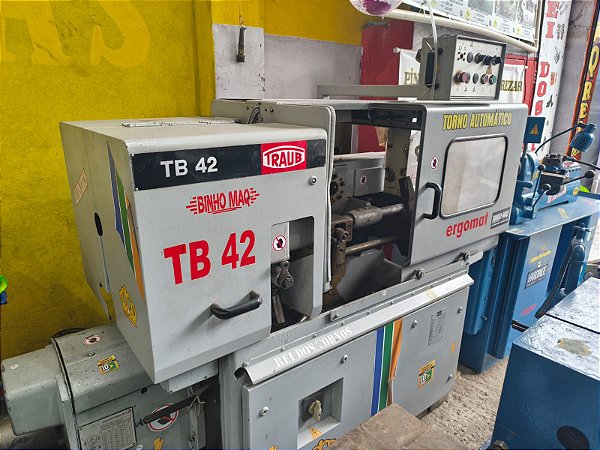 Torno Automático Traub TB42 Cabeçote Estrela com Caixa ZF