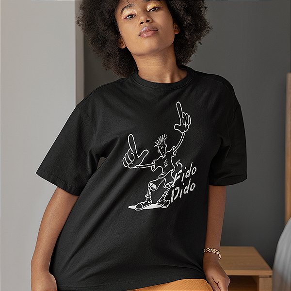 Camiseta estampa FIDO DIDO - estilo streetwear anos 90 - mod01 - Camisetas  Meus Modelitos