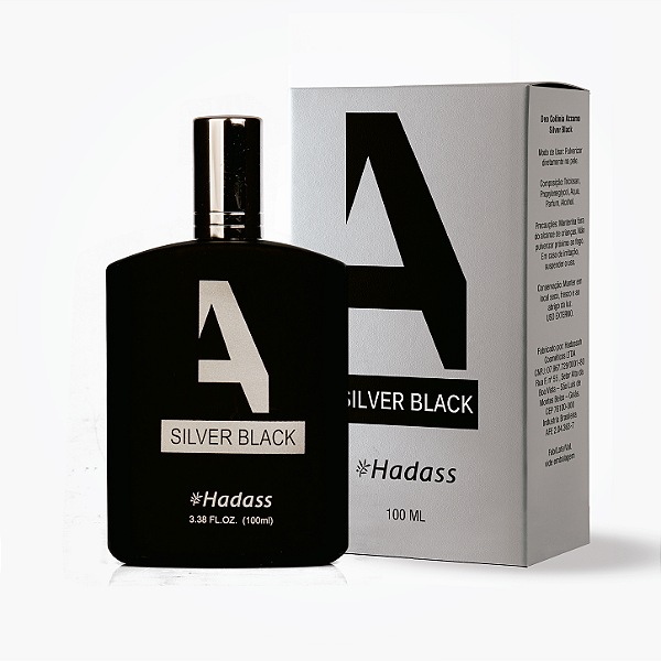 Perfume Azzamo Silver Black - 100ml