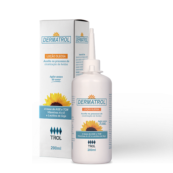Dermatrol - Loção Oleosa à base de AGE e TCM - 200ml