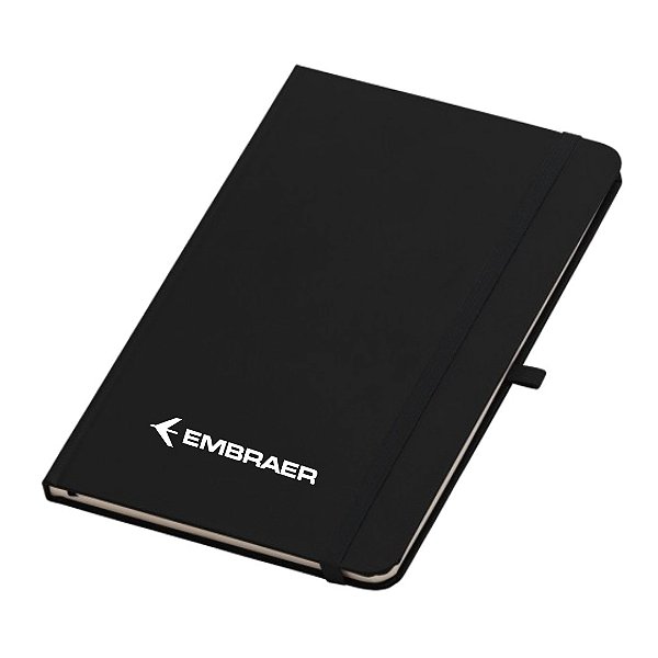 CADERNO TIPO MOLESKINE - EMBRAER