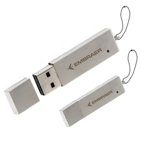 PEN DRIVE DE METAL 16 GB - EMBRAER