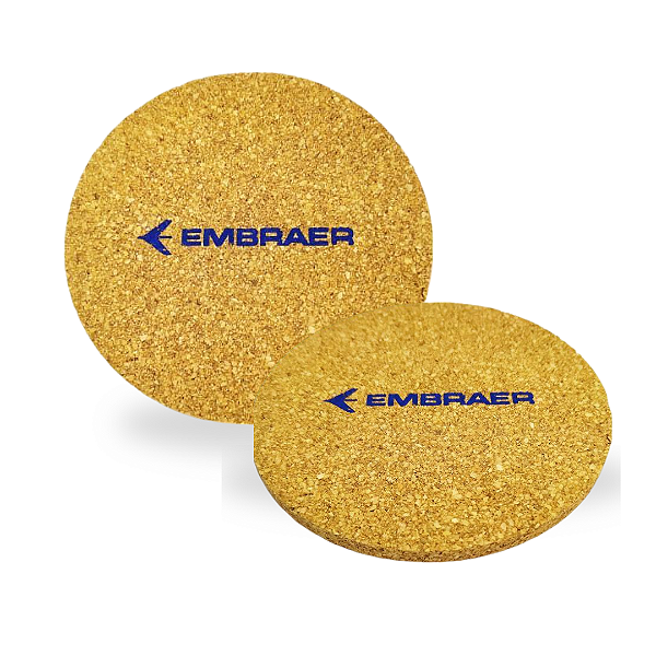 Porta Copos Ecológico em Cortiça