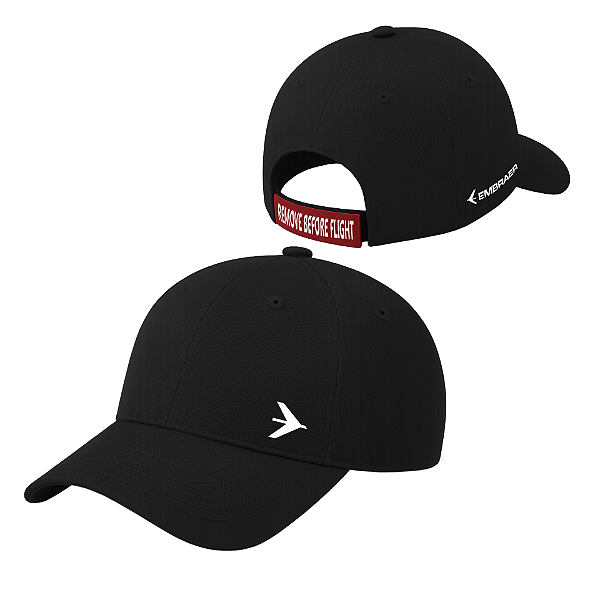 Boné Preto Embraer (Remove Before Flight)