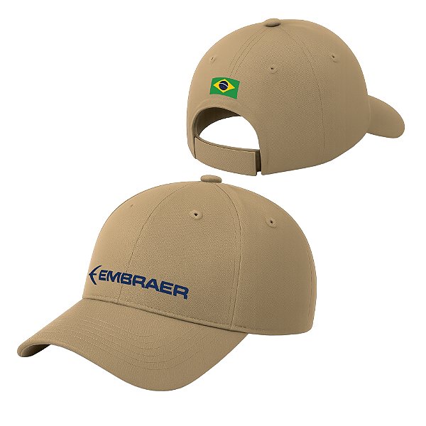 Boné Bege Embraer