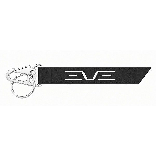 Chaveiro Mosquetão EVE Preto