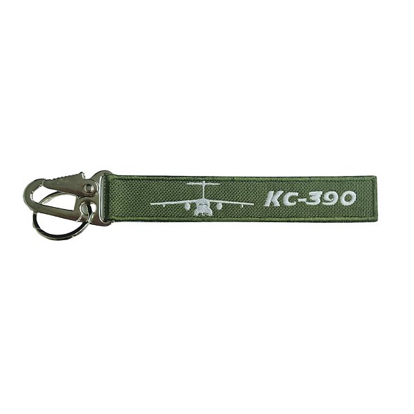 Chaveiro Mosquetão KC-390 - Verde