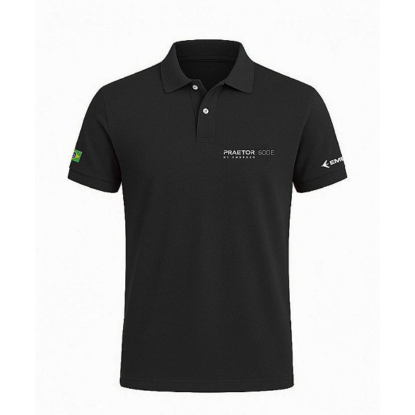 Camisa Polo Preta Praetor