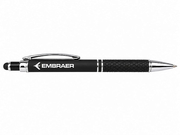 Caneta de Metal Preta Embraer
