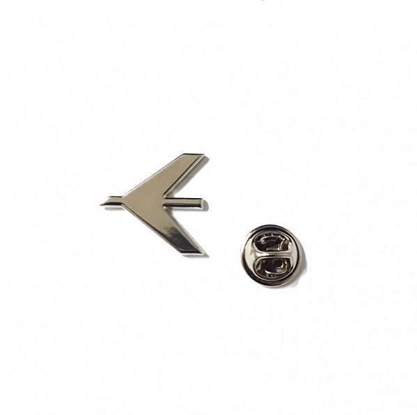 Pin Logo Embraer - Niquelado